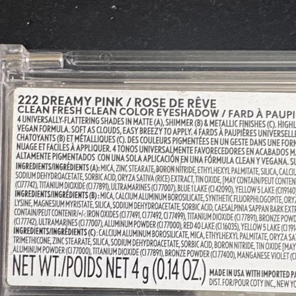 COVERGIRL Clean Color Eyeshadow Palette - Peach and Nude - Picture 3 of 9